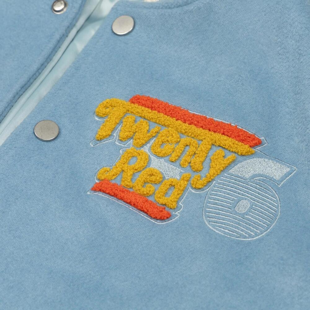 Twenty Six Red Retro Cat Varsity Jacket Sz L. Sold Out! - Picture 3 of 9